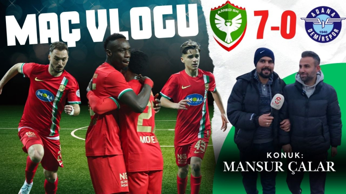 Amedspor'un Gol Şöleni: 7-0'lık Farkla Liderlik